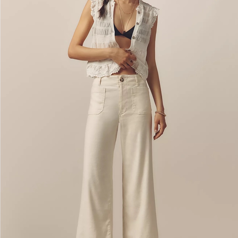 Maeve Cream Textured Fabric